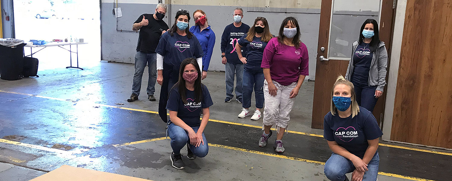 Foundation volunteers at Food Bank
